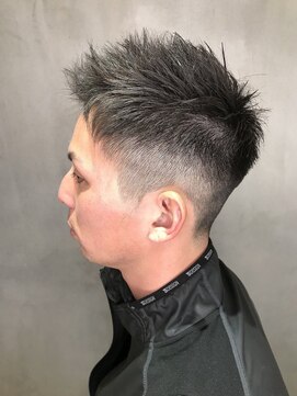 ヴァンクラウドフロムコウベ 恵庭店(VENT CLOUD from KOBE) 刈り上げショートジェットモヒカン/ビジネススタイル