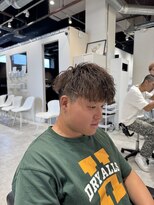 ルーストデラックス 京都河原町三条(ROOST dx)&nbsp;茶髪マッシュ