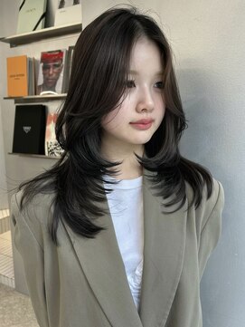 ペレ アネックス 大阪梅田茶屋町店(PELE ANNEX) くびれヘア/アプリコットオレンジ/夏のヘアアレンジ/梅田