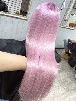 オアフ(Oahu)の写真/渋谷駅徒歩2分★お得なクーポンで旬カラーが綺麗に保てる♪ハホニコTrで思わず触れたくなるような質感へ♪