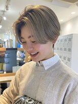 ディバイン 船橋店(divine)&nbsp;船橋ショートヘアイルミナカラー顔周りレイヤーボブ30代40代韓国