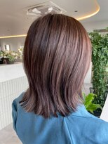 ビビバイベル(BiVi by BHEL)&nbsp;桑名ロングレイヤーカットハッシュカット透明感カラー重めロング