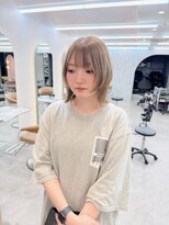 ロンドリゼル 札幌(Lond RiseL) 顔周り/小顔/レイヤー/髪質改善/韓国風巻き/ミルクティー/札幌