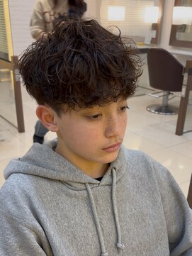 スタイル 成城学園前(STYLE) メンズ マッシュ シャドウパーマ