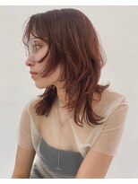 プロス(Pros)&nbsp;表参道/ブリーチなし／レイヤーカット/ヘアセット