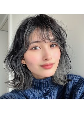 ＡｃｃｅｓｓＭｏｏｎ 米沢本店 着物ヘア/大人ガーリー/ダークアッシュ/似合わせカット/水戸