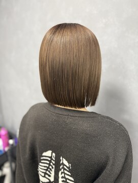 ユーナゴヤ(u nagoya) ボブ×透明感カラー×髪質改善 #名古屋