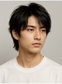 Haleニュアンスパーマスパイキーショートバーバーフェザーパーマ