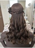 くるみちゃんヘアセット