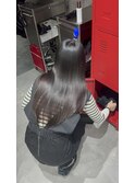 髪質改善ストレート