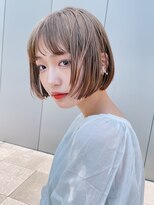 シンス 銀座(since) 小顔前髪似合わせカット/ミニボブ/切りっぱなしボブ【銀座駅】