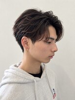 リンクス(Links) フェザーショートフェザーパーマセンターパート