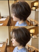 ユウヘアー 滝ノ水店(U Hair)&nbsp;丸みショートボブ