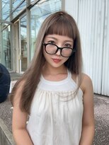 ヴィヴィッド オモテサンドウ(ViViD omotesando)&nbsp;グレージュカラー　ハイトーン　韓国ヘア