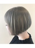 薄いベール感がカワイイ☆やわらかグレージュ
