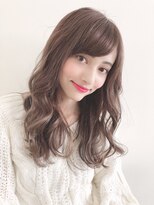 グレージュ/デジタルパーマ/ゆるふわ/コスメ/高柳