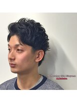 バーバーショップ テト キタヤマ(barber shop tete kitayama)&nbsp;ツーブロック★ナチュラルウェーブ スタイル
