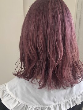 ヘアーデザイン シュシュ(hair design Chou Chou by Yone) ダブルカラー☆シアーピンク