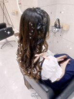 クラン 梅田店(clan)&nbsp;編みたらし/梅田ヘアセット