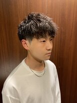 ヒロギンザ 六本木店(HIRO GINZA)&nbsp;ツーブロックショートソフトツイストスパイラル