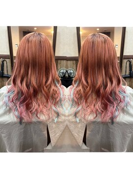 ディー エメ(D-aimer-) 【メッシュ】スカイブルー系エクステ☆１０本