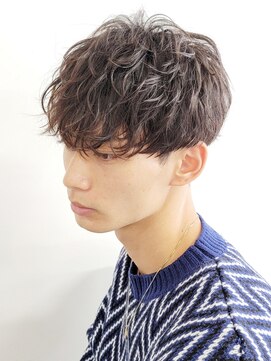 フィフス 原宿(fifth) ツイストスパイラルパーマツーブロックショートレイヤーマッシュ