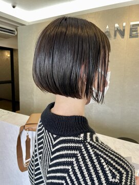 クラネ(CLANE.) ♪ミニボブ×グレージュカラー