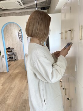 ヘアーメイク コラソン(hair make corazon) 似合わせカットメルティカラー着物フェミニンロング