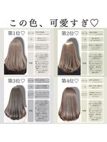 ブリーチなしオリジナルカラー