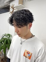 ピープスアンドスー 表参道 渋谷(Peeps&Suu.) メンズカット ツイストスパイラルパーマ ツーブロック マッシュ