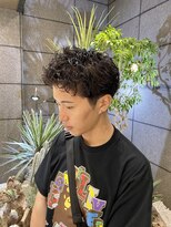 ゼスト フィーノ(ZEST fino) 【ZESTfino 三谷海斗】短髪男子必見!!ピンパーマ◎