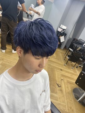 アレス バイ シカ 神戸三宮元町店(ALLES by Cica) ブルーマッシュ王道