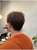 パーマ風メンズカット