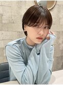 【TheC 森谷】長めバングマッシュショート