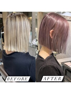 トルネード(TORNADO) 切りっぱなしボブ 美髪似合わせカット くびれボブ M0618