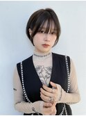 ショート/マッシュショート/ニュアンスパーマ/ハイトーン[原宿]