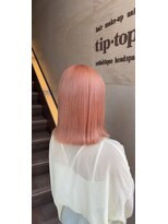 チップタップ 目白店(tip top)&nbsp;ペールオレンジカラー tiptop 目白