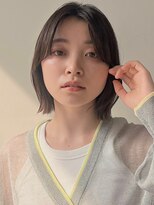 アンガーデン(Une GARDEN) くびれボブ/レイヤーボブ/韓国風/オリーブベージュ
