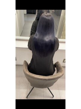 キング 高槻(K!ng) ハイライトカラーミルクティーベージュケアブリーチダブルカラー