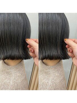 ロンドプロフィール 浦和(Lond profil) 中川　前髪カット顔まわり似合わせ外ハネくびれミディ