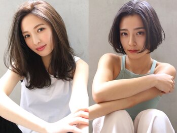 ロゼ 六甲道(ROSE)の写真/[六甲道/学割]カット+フルカラー+Tr¥6600/スピーディかつ再現性の高い施術でキレイが長く続く♪