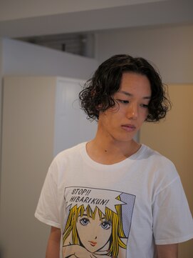 グットルーズトウキョウ(GOOD LOOSE TOKYO) スパイラルパーマ、ミディアムボブ、大人パーマ