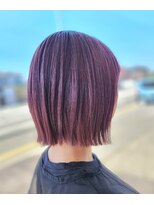 オードット ヘアデザイナーズ(O.hair designers)&nbsp;切りっぱなしスタイル×ピンクカラー！