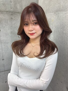 ロンドメリア 天神大名店(Lond Melia) イメチェンヘアスタイル美髪のススメワイドバングブルーブラック