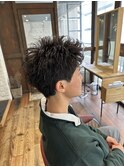 スパイキーパーマ