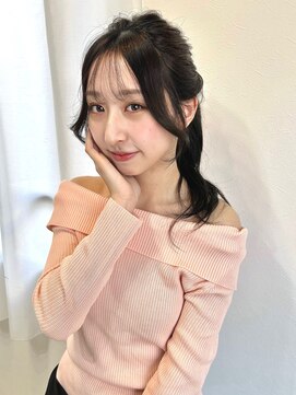 アンニュ(annuy) 【annuy_shiori】2way bang♪/顔周りカット/韓国ヘア