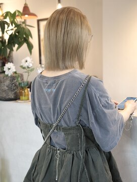 ウィム(wim) 『ブロンドベージュ』ホワイトブロンド/くすみベージュ