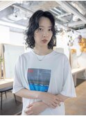 【井上】ミディアムレイヤーパーマモードニュアンスパーマ横浜