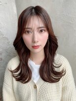プラチナ(PLATINA) 薄め前髪/ベージュカラー/透け感/くすみカラー/秋カラー/小顔