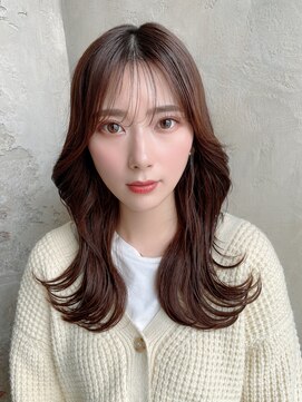 プラチナ(PLATINA) 薄め前髪/ベージュカラー/透け感/くすみカラー/秋カラー/小顔